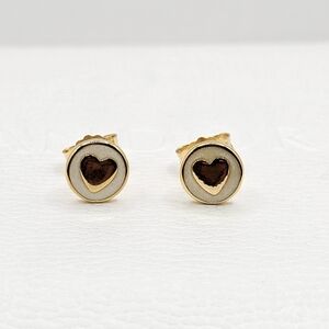 ❤️ Authentic Pandora ⭐️RETIRED⭐️ HEART SHINE STUD EARRINGS